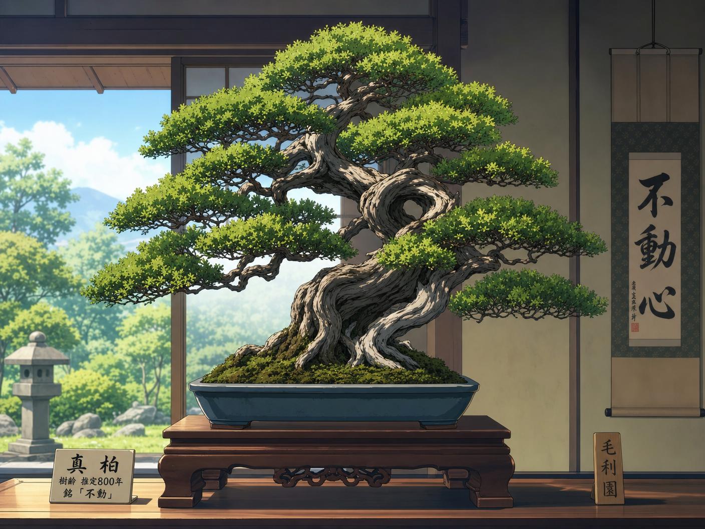 海角网植物视频-盆景艺术